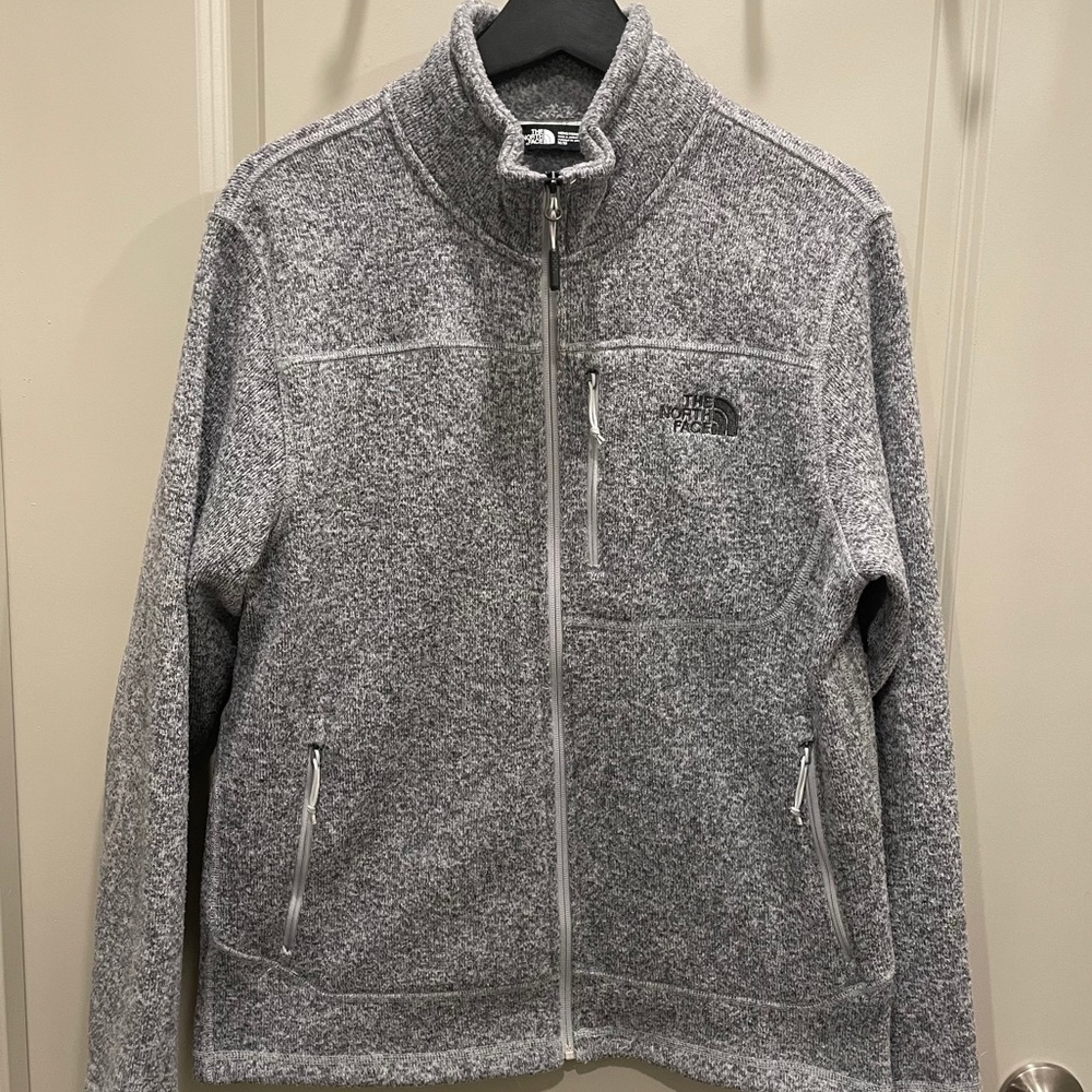 The North Face (M) Full Zip up Sweater/Jacket Gray